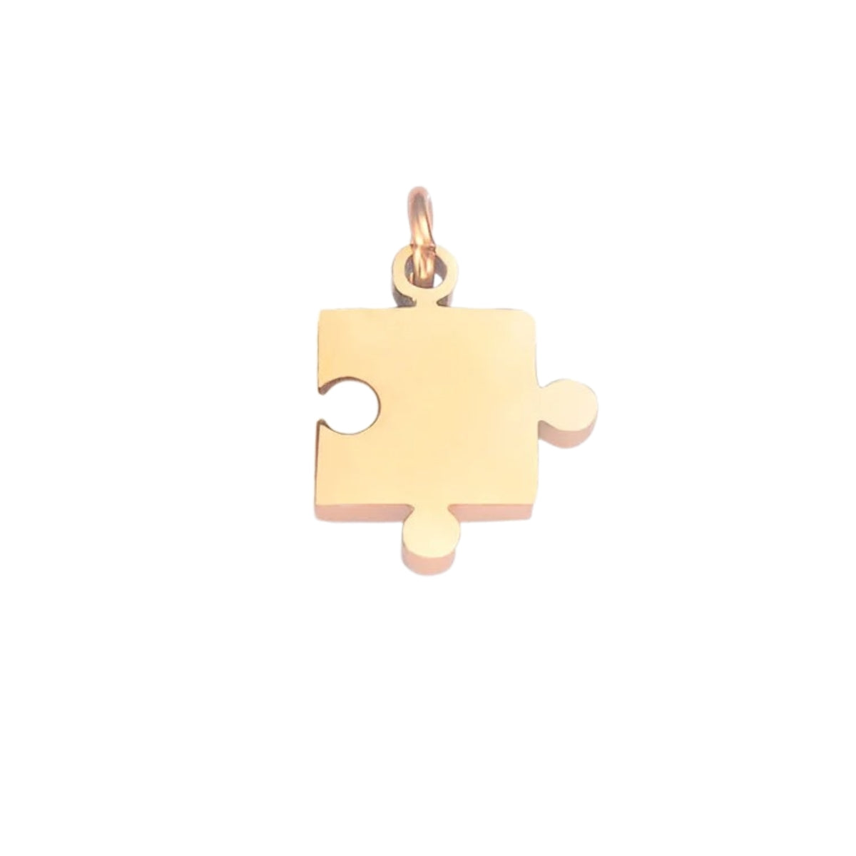 CIONDOLINO “Puzzle” - acciaio
